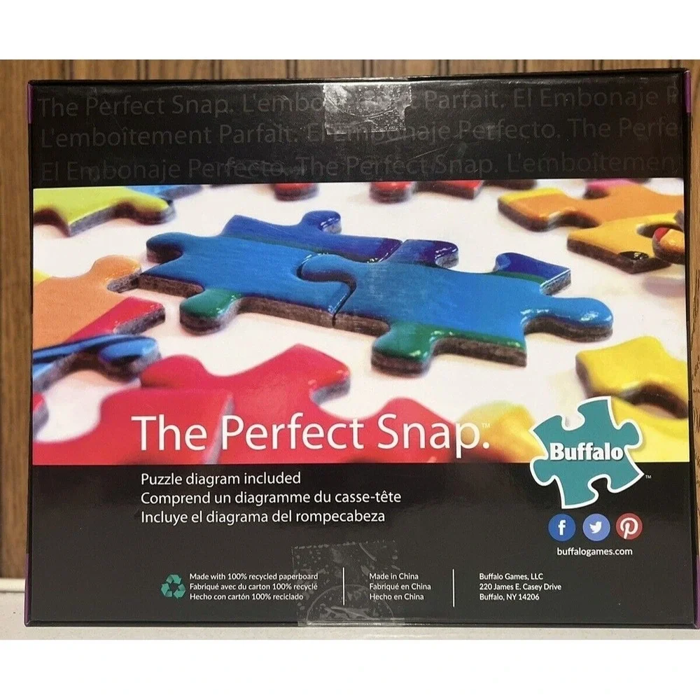 Buffalo Games World Landmarks 360 Jigsaw Puzzle 2000 Pieces family fun gifts